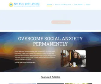 Freefromsocialanxiety.com(Free Yourself From Social Anxiety And Grow Lasting Confidence) Screenshot