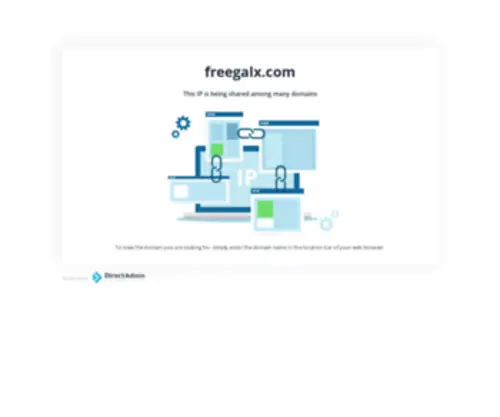 Freegalx.com(Shared ip) Screenshot