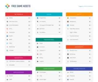 Freegameassets.com(Free Game Assets) Screenshot
