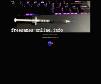 Freegames-Online.info(Freegames Online info) Screenshot