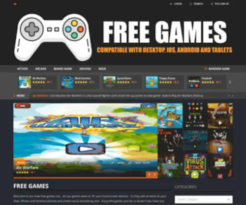 Freegames.bz(Freegames) Screenshot