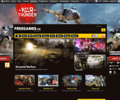 Freegames.cz(Freegames) Screenshot