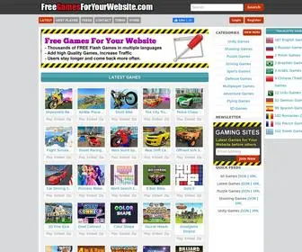 Freegamesforyourwebsite.com(Free Online Games at FOG.COM) Screenshot