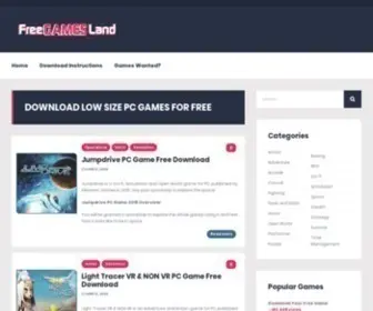 FreeGamesLand  Small Size PC Games Download - Direct Links