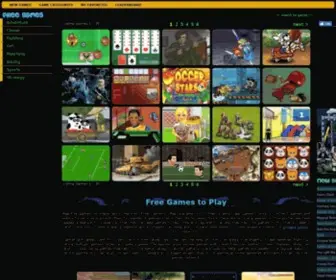 Freegamestoplay.us(Play free games) Screenshot