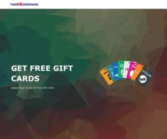 Freegiftcardsgenerator.com(Everything You Need) Screenshot