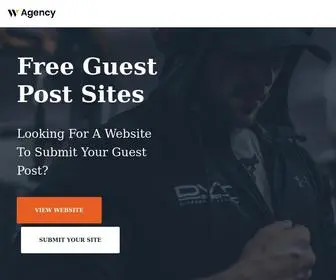 Freeguestpostsites.com(A List of Free Guest Post Sites) Screenshot