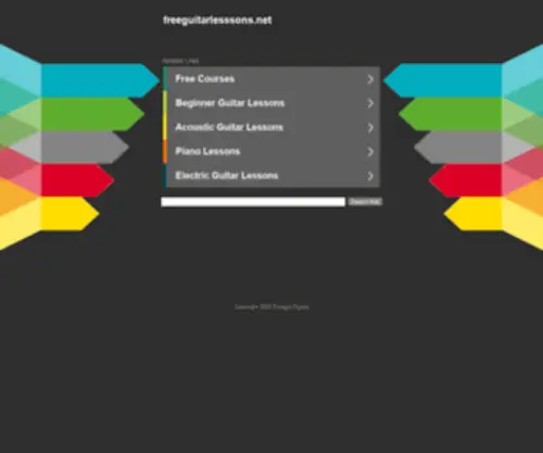 Freeguitarlesssons.net(Freeguitarlesssons) Screenshot