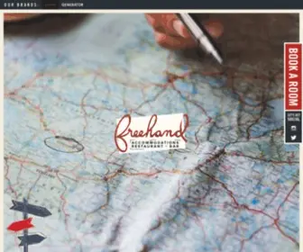 Freehandhotels.com(The Freehand) Screenshot