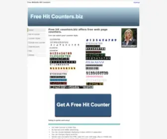 Freehitcounters.biz(Free Hit Counters) Screenshot