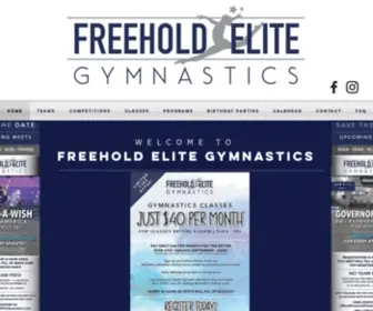 Freeholdelitegymnastics.com(Gymnastics) Screenshot