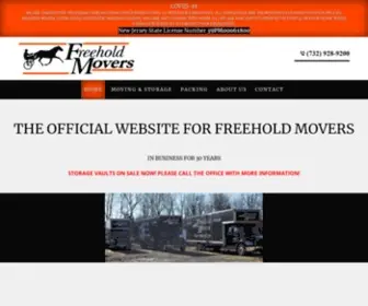 Freeholdmovers.com(Moving Company) Screenshot