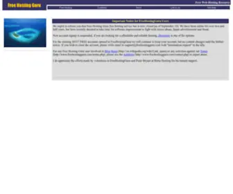 Freehostingguru.com(Free Web Hosting) Screenshot
