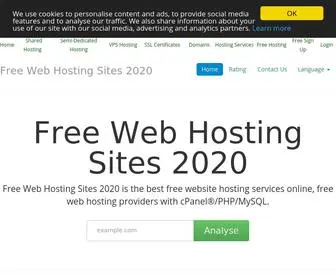 Freehostingsites.xyz(Free Web Hosting Sites 2020) Screenshot