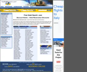 Freehotelsearch.com(Hotel Search) Screenshot