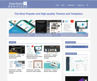 Freehtmldownload.com(Free HTML Download) Screenshot