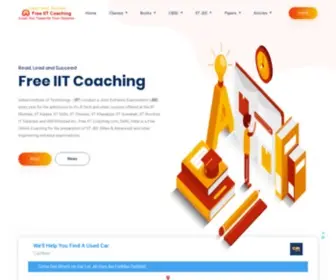 Freeiitcoaching.com(Free IIT Coaching) Screenshot