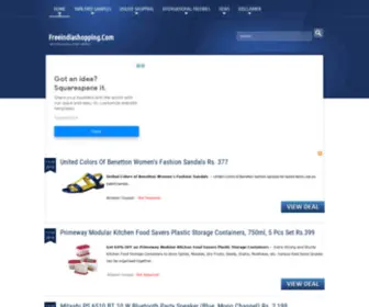 Freeindiashopping.com(Free Samples in India) Screenshot