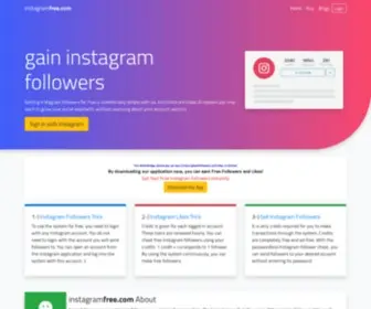 Freeinfollowers.com(Instagram Followers Cheat) Screenshot