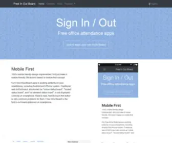 Freeinoutboard.com(Free In Out Board Services) Screenshot