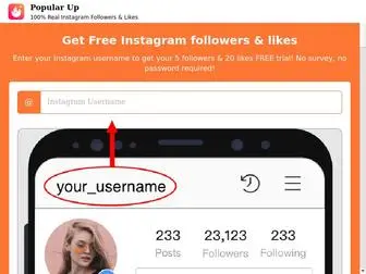 Freeinsfollowers.com(Buy Instagram Followers & Likes) Screenshot