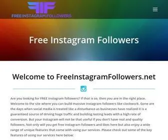 Freeinstagramfollowers.net(Get Free Instagram Followers And Likes) Screenshot