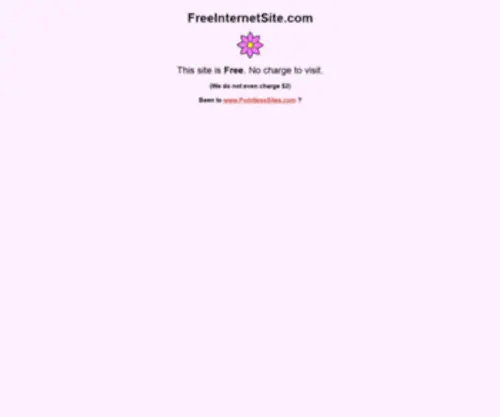 Freeinternetsite.com(Free internet site) Screenshot