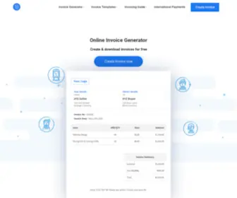 Freeinvoicebuilder.com(Free Online Invoice Maker) Screenshot
