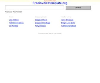 Freeinvoicetemplate.org(Free Invoice Templates) Screenshot