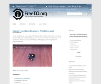 Freeio.org(Free Hardware) Screenshot