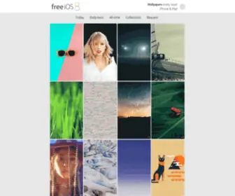 Freeios8.com(50 Ios 8 Wallpapers & Backgrounds For FREE) Screenshot