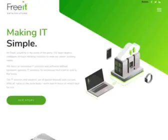 Freeitdata.com(Freeit Data Solutions) Screenshot