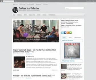 Freejazzblog.org(The Free Jazz Collective) Screenshot
