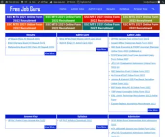 Freejobguru.com(Free Job Guru) Screenshot