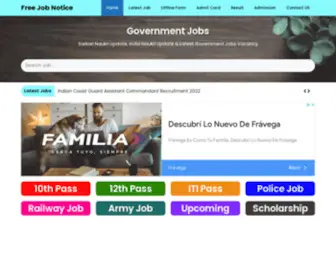 Freejobnotice.com(Free Job Notice) Screenshot