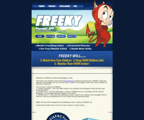 Freekeylogger.co.uk(Keylogger Keystroke Logger Free Software) Screenshot