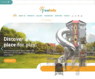 Freekids-Playgrounds.co.uk(Manufacturer FreeKids s.c) Screenshot
