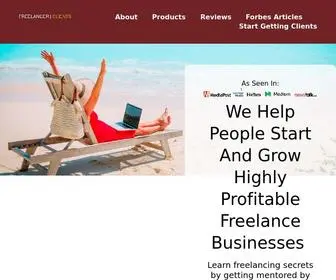 Freelanceclients.com(Freelancer Clients) Screenshot