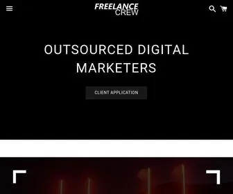 Freelancecrew.biz(Digital Marketing Agency) Screenshot