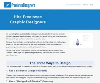 Freelancedesigners.com(Find a Local Freelance Designer) Screenshot