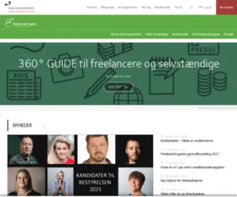 Freelancegruppen.dk(Freelancegruppen) Screenshot