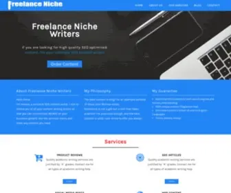 Freelancenichewriters.com(Freelance Niche Writers) Screenshot