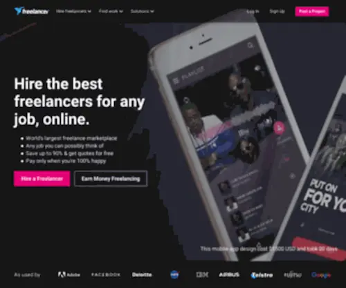 Freelancer.pk(Hire Freelancers & Find Freelance Jobs Online) Screenshot