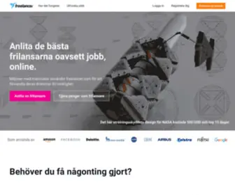 Freelancer.se(Anlita frilansare & hitta frilansjobb online) Screenshot