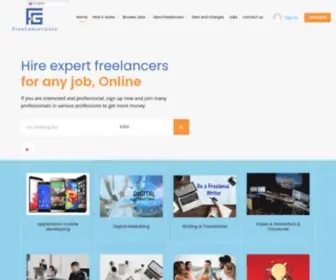 Freelancergate.com(Freelancer gate) Screenshot