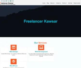 Freelancermkjaman.com(Freelancer Kawsar) Screenshot