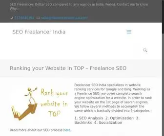 Freelancerseoindia.com(Freelance SEO) Screenshot