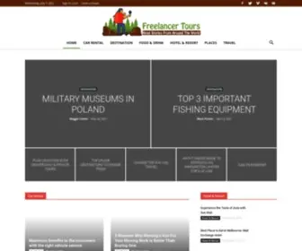 Freelancertours.com(Read Stories from Around the World) Screenshot