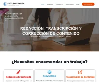 Freelanceryagm.com(Redacción) Screenshot