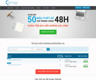 Freelancethietke.vn(Web Server's Default Page) Screenshot